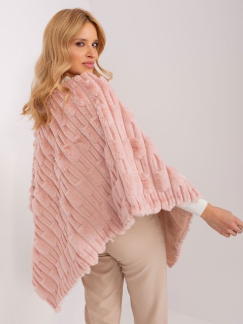 Poncho AT-PN-2347.68 jasny różowy Poncho AT-PN-2347.68 jasny różowy