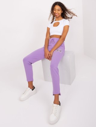 Spodnie dresowe RV-DR-8835.10 fioletowy L/XL