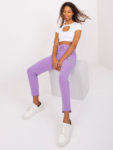Spodnie dresowe RV-DR-8835.10 fioletowy L/XL Spodnie dresowe RV-DR-8835.10 fioletowy L/XL