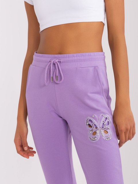 Spodnie dresowe RV-DR-8835.10 fioletowy L/XL Spodnie dresowe RV-DR-8835.10 fioletowy L/XL