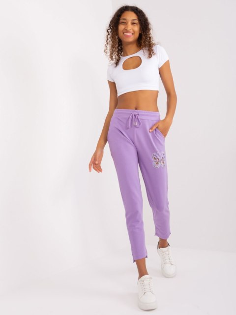 Spodnie dresowe RV-DR-8835.10 fioletowy L/XL Spodnie dresowe RV-DR-8835.10 fioletowy L/XL