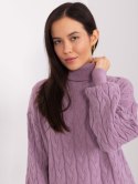 Sweter AT-SW-2348.88 jasny fioletowy