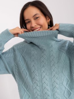 Sweter AT-SW-2355-2.30X ciemny miętowy
