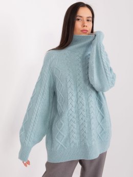 Sweter AT-SW-2355-2.30X ciemny miętowy