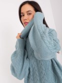 Sweter AT-SW-2355-2.30X ciemny miętowy