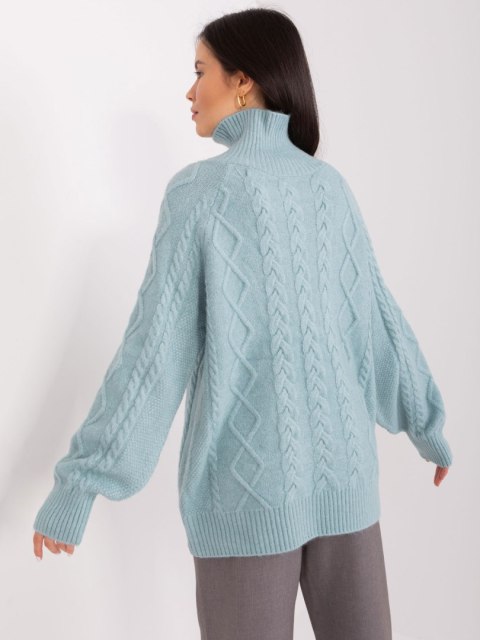Sweter AT-SW-2355-2.30X ciemny miętowy Sweter AT-SW-2355-2.30X ciemny miętowy