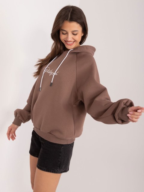 Bluza RV-BL-8371.30 brązowy Bluza RV-BL-8371.30 brązowy