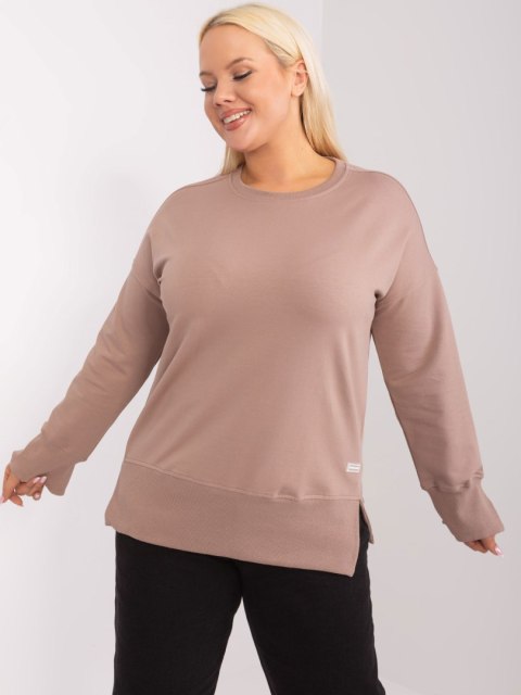 Bluzka RV-BZ-9198.10X ciemny bezowy Bluzka RV-BZ-9198.10X ciemny bezowy