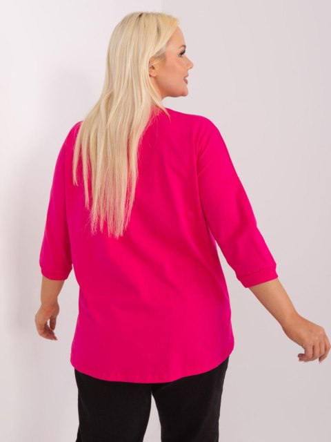 Bluzka RV-BZ-9449.76 fuksjowy Bluzka RV-BZ-9449.76 fuksjowy