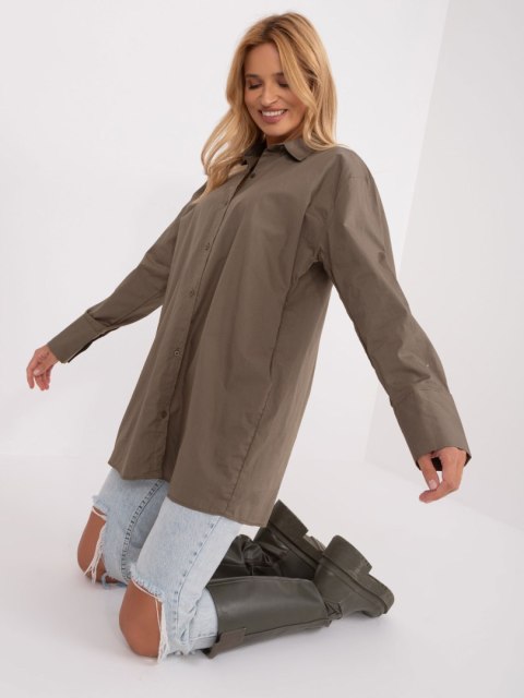 Koszula BA-KS-0378.60 khaki S Koszula BA-KS-0378.60 khaki S