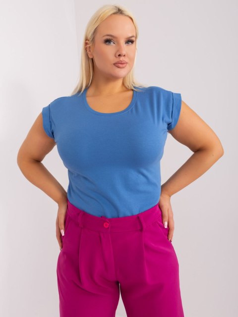 T-shirt RV-TS-4833.29 ciemny niebieski M T-shirt RV-TS-4833.29 ciemny niebieski M