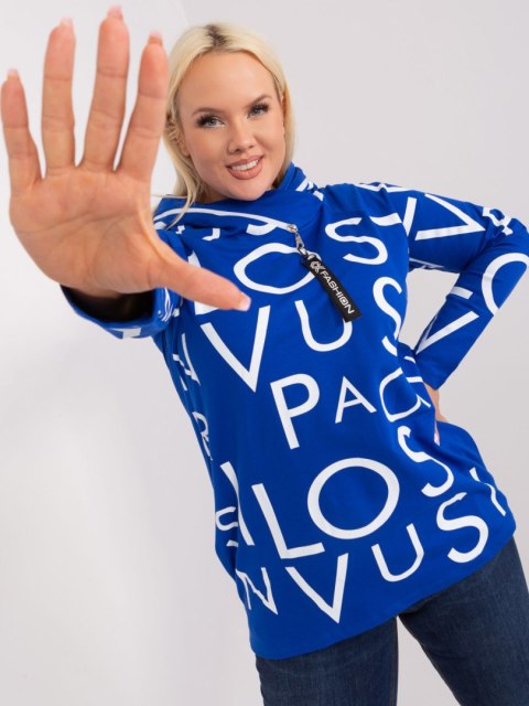 Bluza RV-BL-5056-1.95 kobaltowy Bluza RV-BL-5056-1.95 kobaltowy