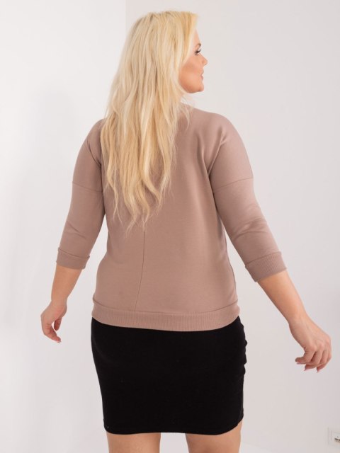 Bluzka RV-BZ-9182.14 ciemny bezowy Bluzka RV-BZ-9182.14 ciemny bezowy