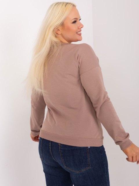 Bluzka RV-BZ-9233.24 ciemny bezowy Bluzka RV-BZ-9233.24 ciemny bezowy