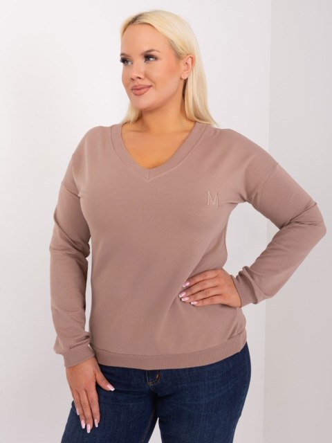 Bluzka RV-BZ-9233.24 ciemny bezowy Bluzka RV-BZ-9233.24 ciemny bezowy