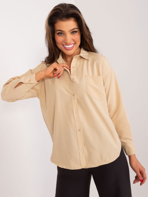 Koszula BA-KS-0286.99 beżowy S Koszula BA-KS-0286.99 beżowy S
