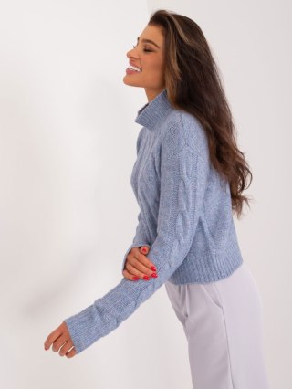Sweter TW-SW-3002.03 ciemny niebieski S