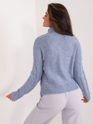 Sweter TW-SW-3002.03 ciemny niebieski S