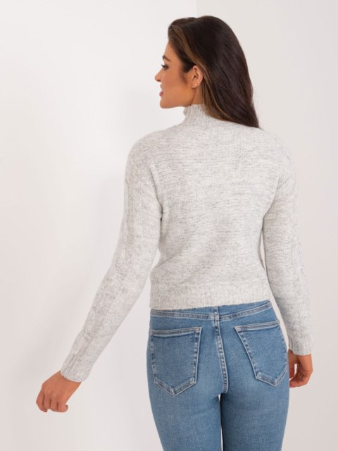 Sweter TW-SW-3002.03 szary XL Sweter TW-SW-3002.03 szary XL