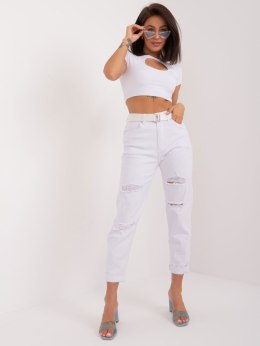 Spodnie jeans PM-SP-J1260-1.66 biały XS