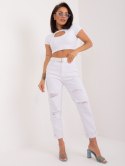 Spodnie jeans PM-SP-J1260-1.66 biały XS