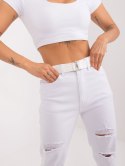 Spodnie jeans PM-SP-J1260-1.66 biały XS