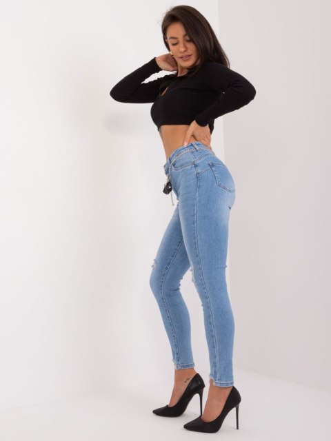 Spodnie jeans PM-SP-J1328-16.28X niebieski M Spodnie jeans PM-SP-J1328-16.28X niebieski M