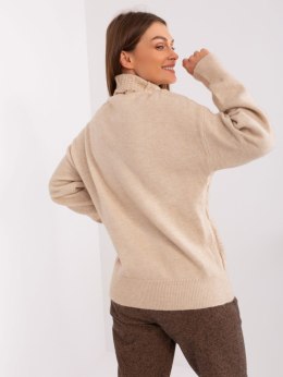 Sweter AT-SW-23401.97P beżowy