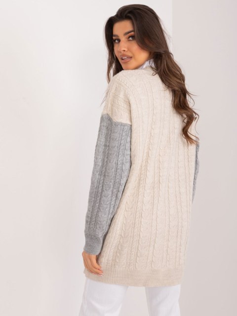 Sweter BA-SW-0549.32 szary Sweter BA-SW-0549.32 szary