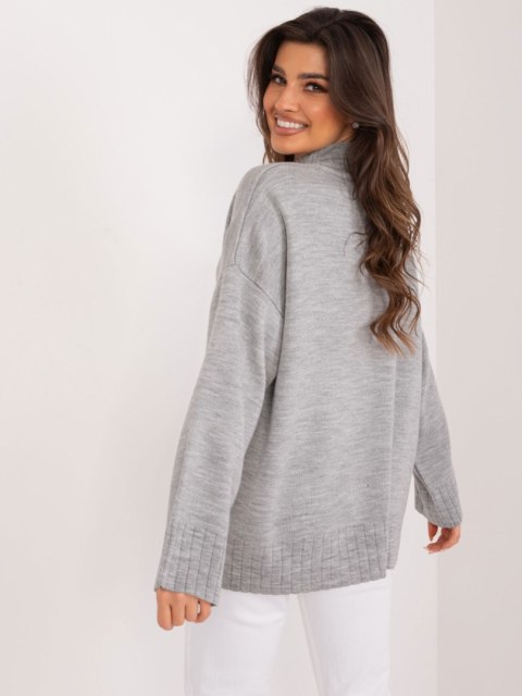 Sweter BA-SW-14149.95 szary Sweter BA-SW-14149.95 szary