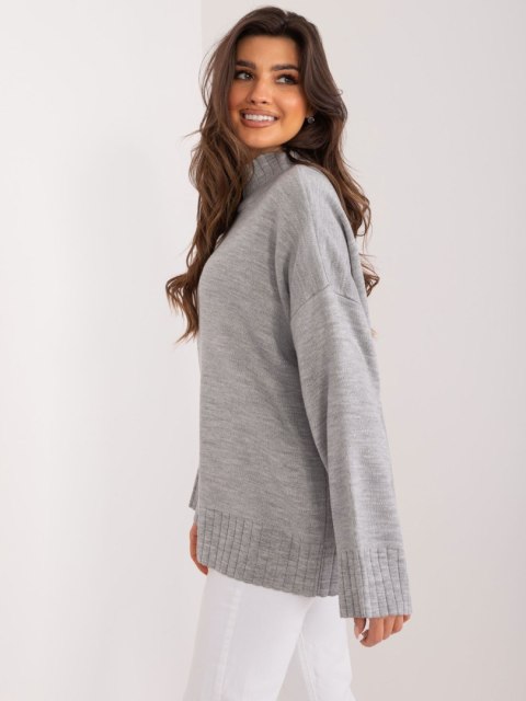 Sweter BA-SW-14149.95 szary Sweter BA-SW-14149.95 szary