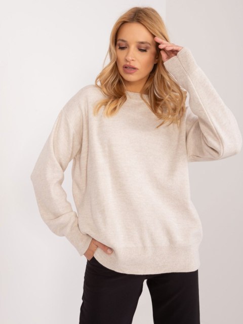 Sweter BA-SW-1494.37 jasny beżowy Sweter BA-SW-1494.37 jasny beżowy