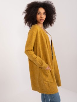 Sweter PM-SW-B417.20 ciemny żółty S/M