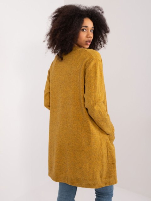 Sweter PM-SW-B417.20 ciemny żółty S/M Sweter PM-SW-B417.20 ciemny żółty S/M
