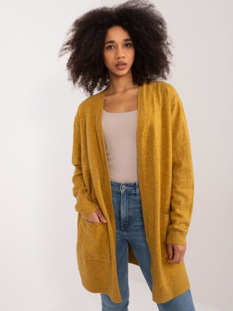 Sweter PM-SW-B417.20 ciemny żółty S/M Sweter PM-SW-B417.20 ciemny żółty S/M