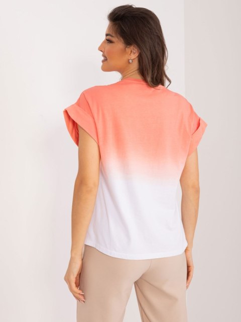T-shirt NM-TS-NG23070.76 koralowy T-shirt NM-TS-NG23070.76 koralowy