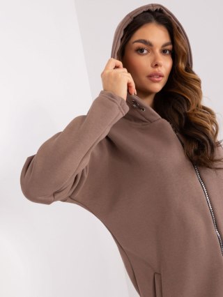 Bluza RV-BL-4858-2.97P brązowy L/XL