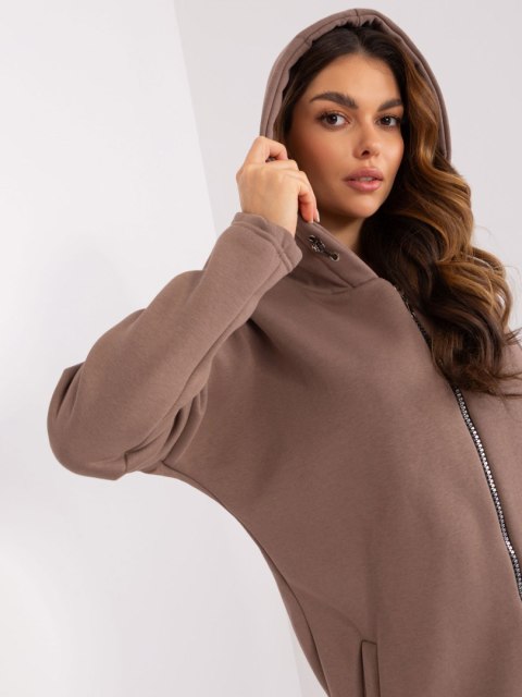 Bluza RV-BL-4858-2.97P brązowy L/XL Bluza RV-BL-4858-2.97P brązowy L/XL