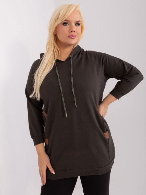 Bluza RV-BL-8221.96 ciemny khaki Bluza RV-BL-8221.96 ciemny khaki