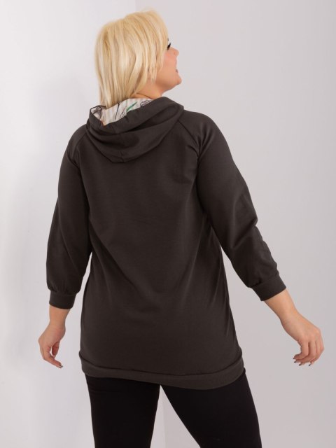 Bluza RV-BL-8221.96 ciemny khaki Bluza RV-BL-8221.96 ciemny khaki