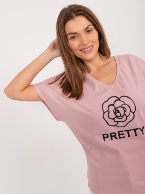 Bluzka FA-BZ-9343.38 ciemny różowy Bluzka FA-BZ-9343.38 ciemny różowy