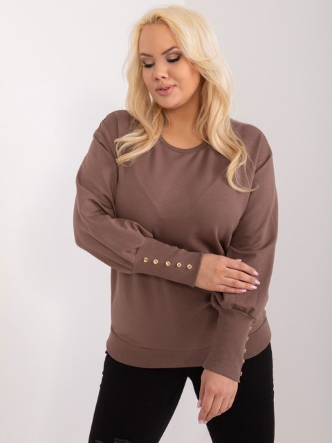 Bluzka RV-BZ-9227.33X brązowy Bluzka RV-BZ-9227.33X brązowy