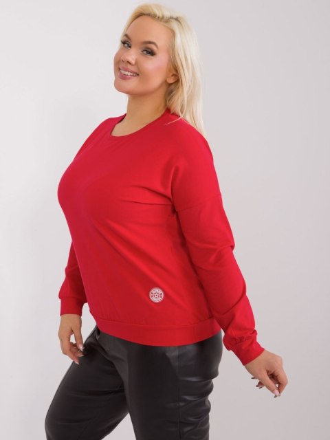 Bluzka RV-BZ-9258.22 czerwony Bluzka RV-BZ-9258.22 czerwony