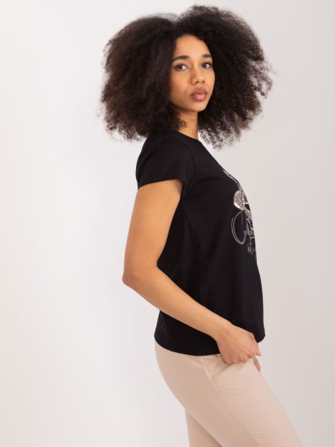 Bluzka RV-BZ-9617.12 czarny S/M Bluzka RV-BZ-9617.12 czarny S/M