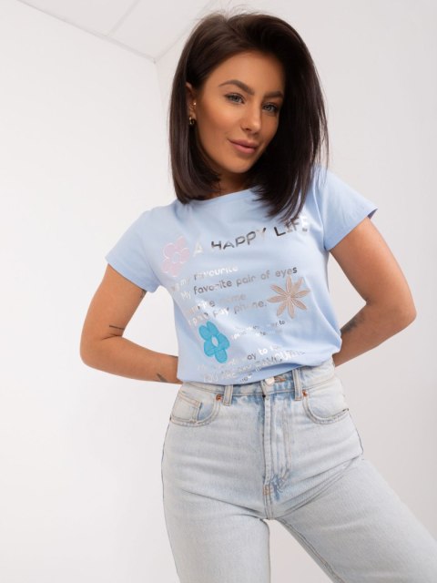 Bluzka RV-BZ-9619.27X jasny niebieski L/XL Bluzka RV-BZ-9619.27X jasny niebieski L/XL