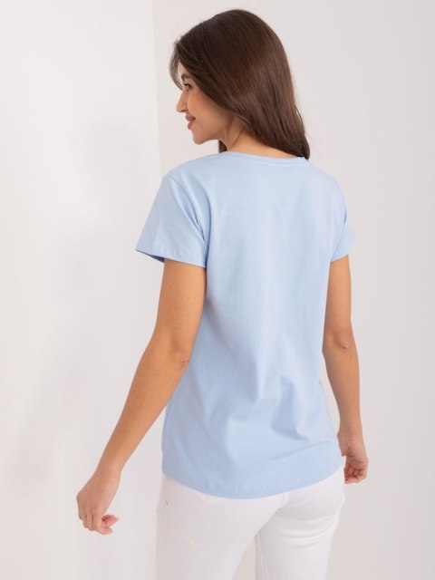 Bluzka RV-BZ-9622.16X jasny niebieski L/XL Bluzka RV-BZ-9622.16X jasny niebieski L/XL