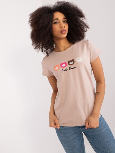 Bluzka RV-BZ-9625.56 beżowy L/XL Bluzka RV-BZ-9625.56 beżowy L/XL