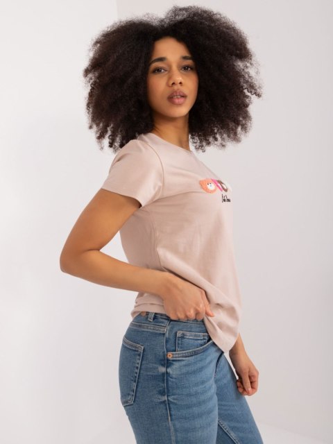 Bluzka RV-BZ-9625.56 beżowy L/XL Bluzka RV-BZ-9625.56 beżowy L/XL