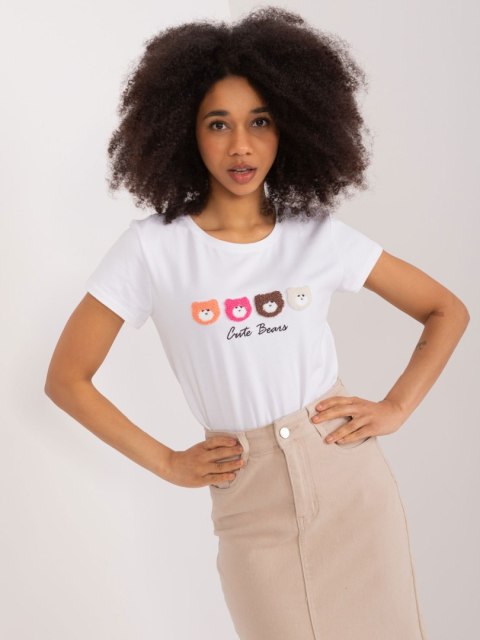 Bluzka RV-BZ-9625.56 biały L/XL Bluzka RV-BZ-9625.56 biały L/XL