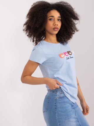 Bluzka RV-BZ-9625.56 jasny niebieski L/XL